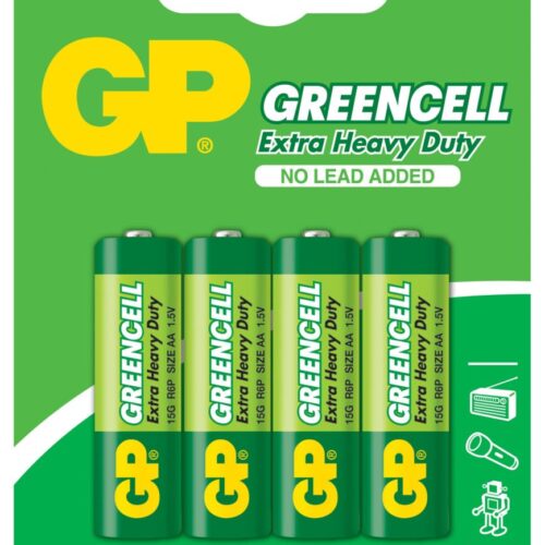Greencel R6 Aa Boy Çinko Kalem Pil 4 Lü Paket Gp15G-U4
