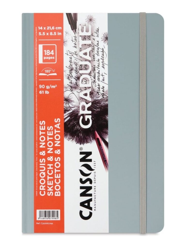 graduate sketch notes 14x21 6cm 90gr 92 yaprak ciltli eskiz defteri gri c31200l044 518650.jpg