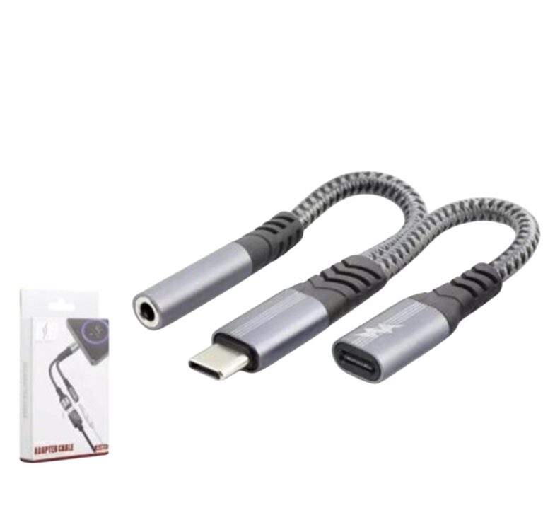 hadron gj 018 type c to 3 5mm type c f kablo car sarj 100w siyah 493837.jpg