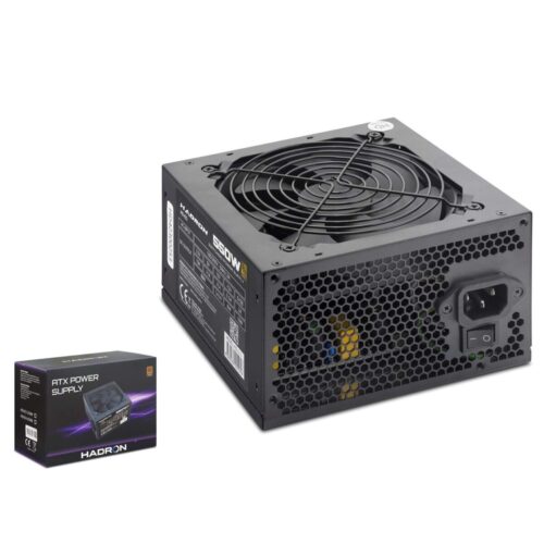 Hadron Hd423 Pc Power Supply Kasa Güç Kaynağı 550W 12 Cm Fan Atx 80 Plus Siyah