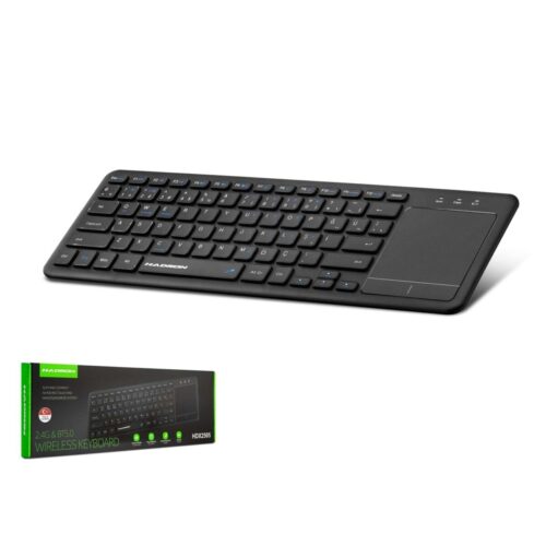 Hadron Hdx2505 Bluetooth + Wireless Klavye + Touch Pad Q Siyah
