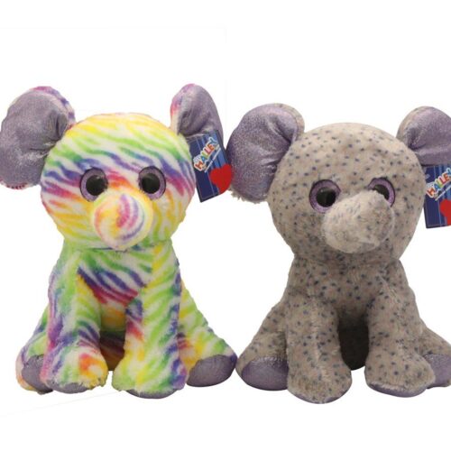 Halley Oyuncak Benekli Fil 30 Cm Peluş Oyuncak Pl62550 (Karışık Model, 1 Adet)