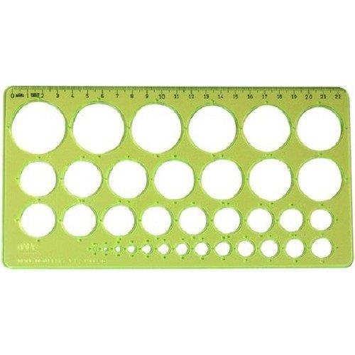Hatas Eco Cetvelli Daire Şablonu 1-35 Mm 2271