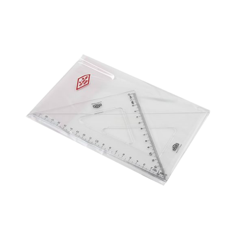 Hatas Gönye Seti Eco 21 Cm 60- 45 Derece 0805