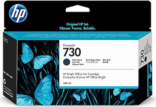 hp 730 matte black mat siyah 300 ml plotter kartusu p2v71a 378361.webp