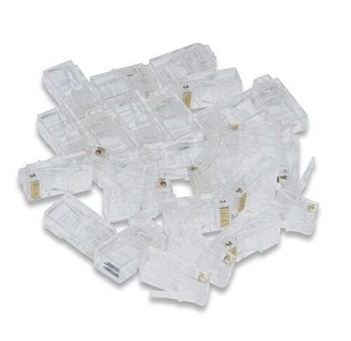 Cat6 Rj-45 Jack Plastik 100 Lü Konnektör