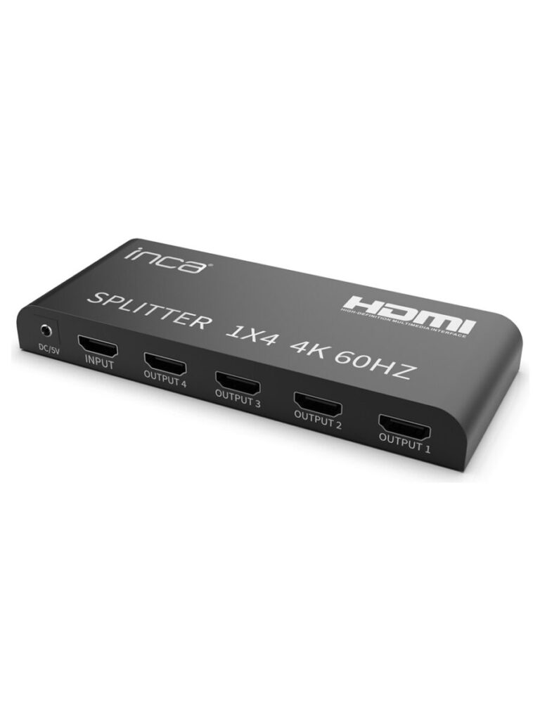 inca ihsk 460 hdmi splitter 1 in 4out 4k 60hz switch 489313.jpg