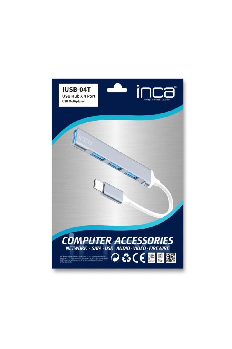 inca iusb 04t type c grisli 4port usb hub 459354.jpg inca iusb 04t type c grisli 4port usb hub 459354.jpg