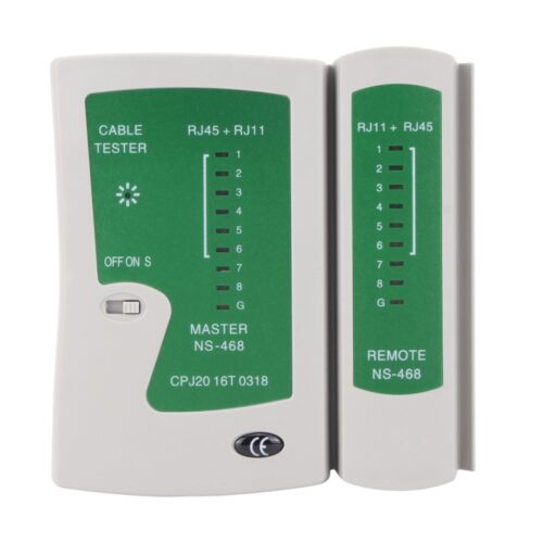 Rj45 - Rj11 Kablo Test Cihazı Nt101