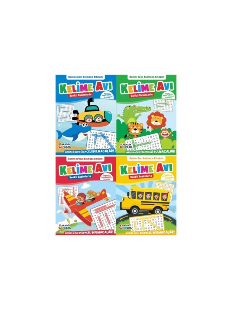 karatay yayinlari 4e kelime avi bulmacalar 4 lu set 515212.jpg