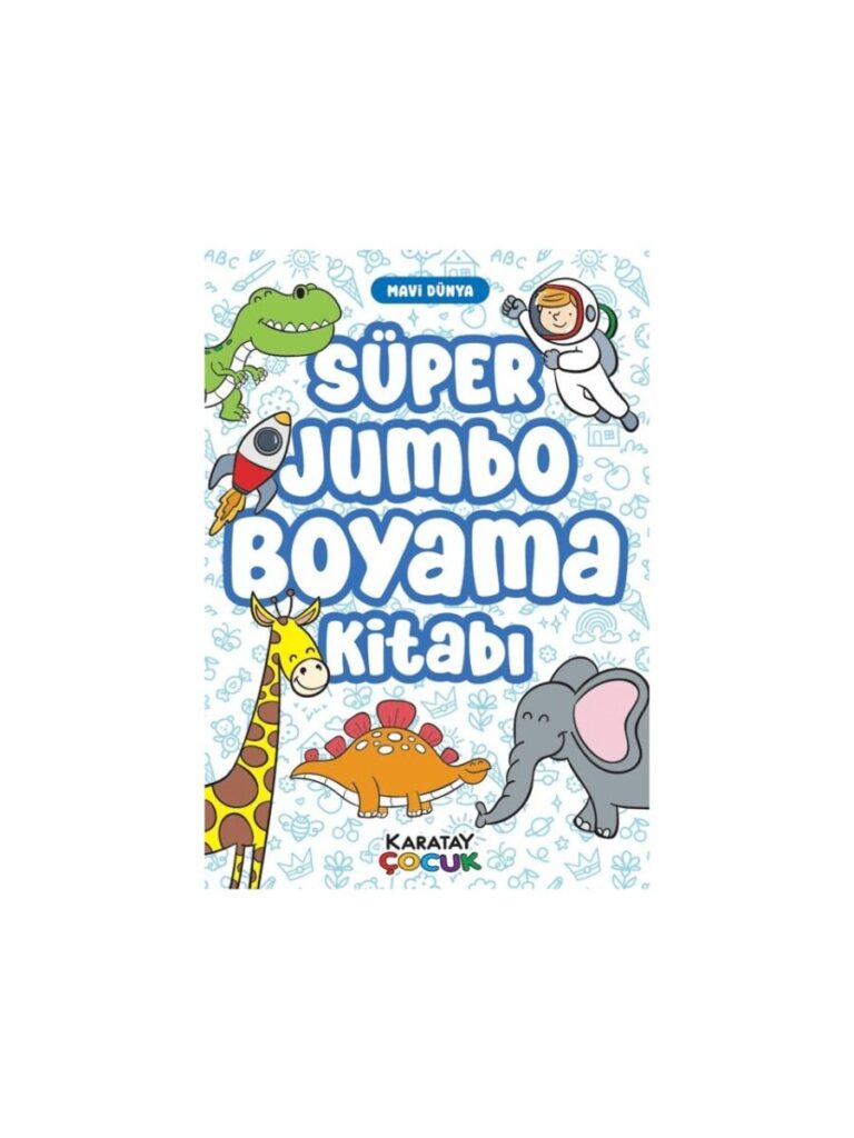 karatay yayinlari 4e super jumbo boyama kitabi mavi dunya 128 sayfa 515222.jpg