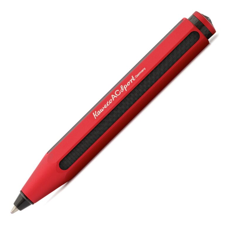 kaweco tükenmez kalem ac sport siyah kırmızı 10000355 tccbk1000035500a