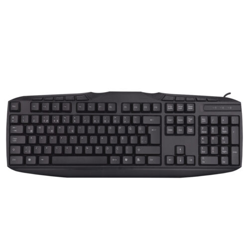 Kb-250U Siyah Q Usb Multimedya 116 Tuşlu Kablolu Klavye