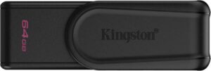 Kingston Dtxs-64Gb 64Gb Portable Usb 3.2 Gen1 Datatraveler Exodias (Black-Black) Flash Bellek