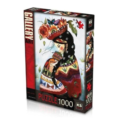 Ks Games Puzzle 1000 Parça Mom And Son 20778