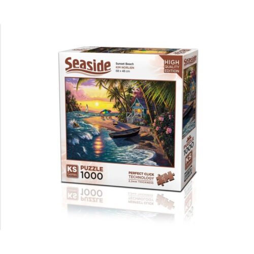 Ks Games Puzzle 1000 Parça Sunset Beach 20798