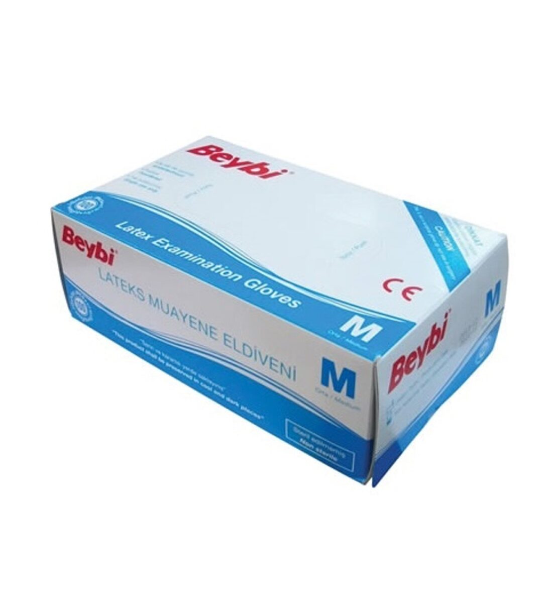 lateks pudralı (m) medium beden muayene eldiven (100 lü paket) lateks pudralı (m) medium beden muayene eldiven (100 lü paket)
