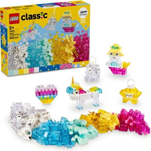 Lego Sihirli Saydam Kutu (340 Parça) Yaratıcı Oyuncak Yapım Seti