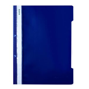 Leitz 4189 Telli Dosya A4 Plastik Lacivert (50 Li Paket)