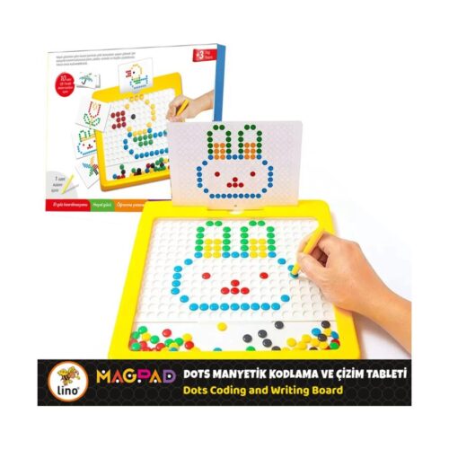 Lino Magpad Dots Manyetik Pad Kodlama ve Çizim Tableti Mp-102