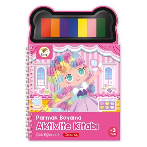 Lino Parmak Boyama Aktivite Kitabı Dress Up Lp-602