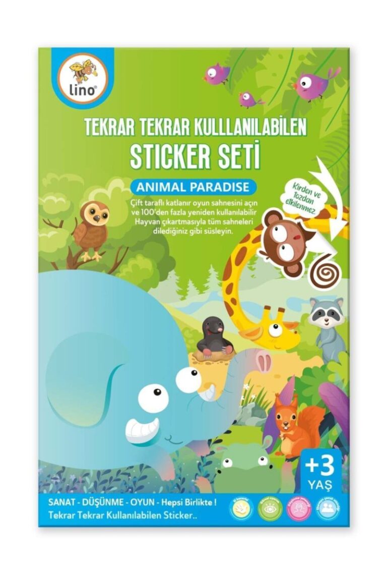 lino tekrar tekrar kullanilabilen sticker seti animal ls 401 470921.jpg