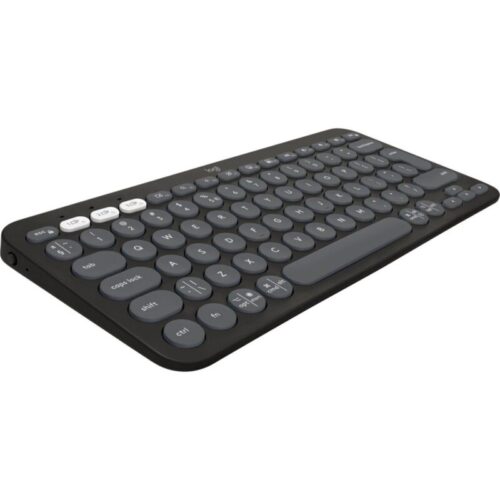 920-011859 K380S Pebble Keys 2 Bluetooth Siyah Kablosuz Klavye