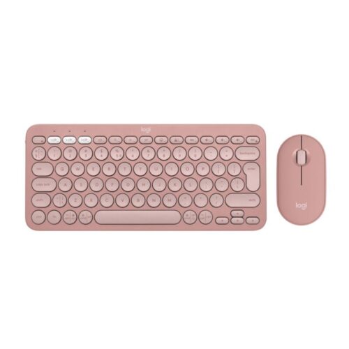920-012247 Pebble 2 Combo Pembe Kablosuz Klavye Mouse Seti