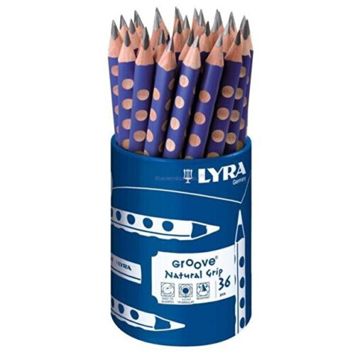 Lyra Groove Jumbo Grafit Kurşun Kalem Lacivert L1875360 (36 Lı Paket)