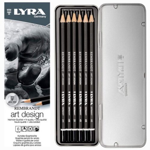 Lyra Rembrandt Art Design Dereceli kurşun Kalem Seti 6 Lı L1111062