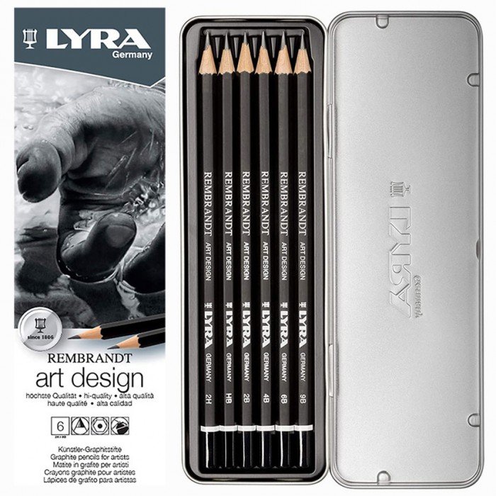 lyra rembrandt art design dereceli kursun kalem seti 6 li l1111062 520082.jpg