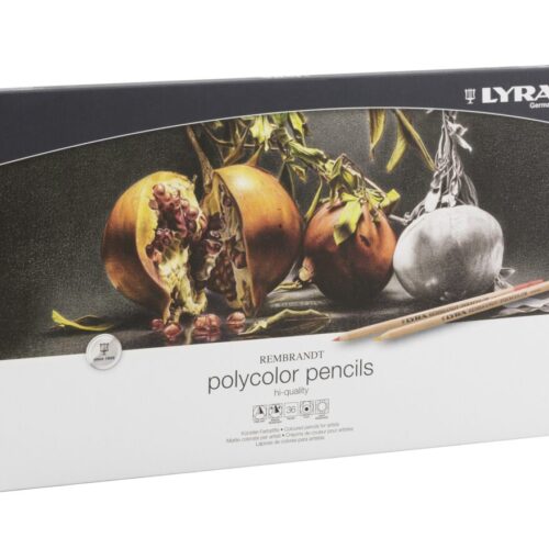Lyra Rembrandt Polycolor Sanatsal Kuru Boya Kalemi 36 Renk Metal Kutu