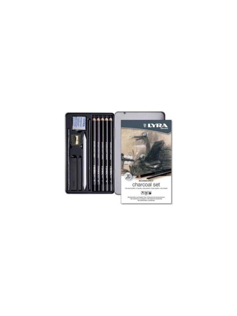 lyra rembrandt yeni charcoal karakalem seti 11 parca box 520138.jpg