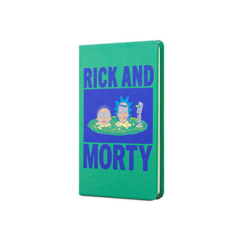 mabbels rick and morty sert kapak lastikli mini defter yesil 80 yp 9x14 dft 388371 435121.png