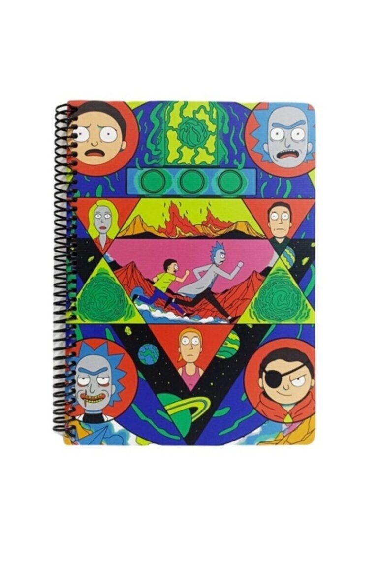 mabbels rick and morty spiralli defter kirmizi 80 yp 17x24 dft 388517 435123.jpg