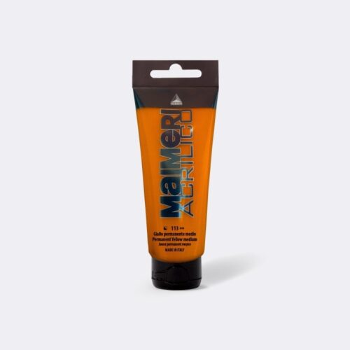 Georgian Mai Acrilico Serisi Akrilik Boya 200 Ml Perm Yellow Medium