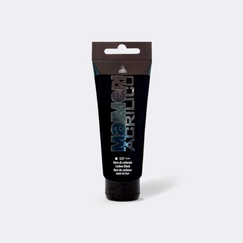 Georgian Mai Acrilico Serisi Akrilik Boya 200Ml Carbon Black