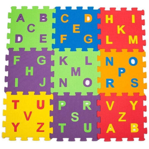 Matrax Oyuncak Eva Puzzle - Harf Seti 33X33X7 Mm Akç-320