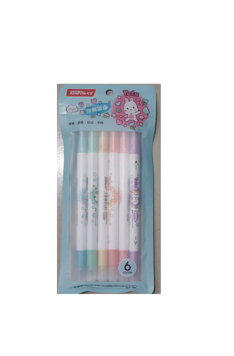 maxx fosforlu kalem cift tarafli 6 renk 12 li h 2396 473145.jpg maxx fosforlu kalem cift tarafli 6 renk 12 li h 2396 473145.jpg