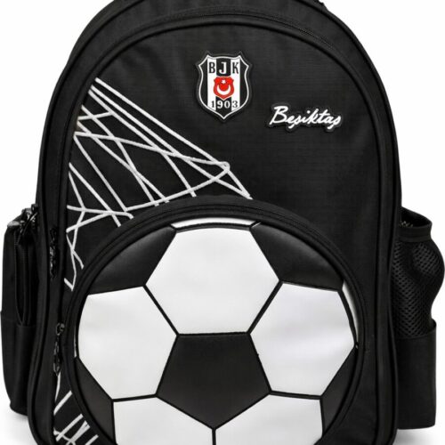 Me Okul Sırt Çantası Beşiktaş 3D Suni Deri 26383