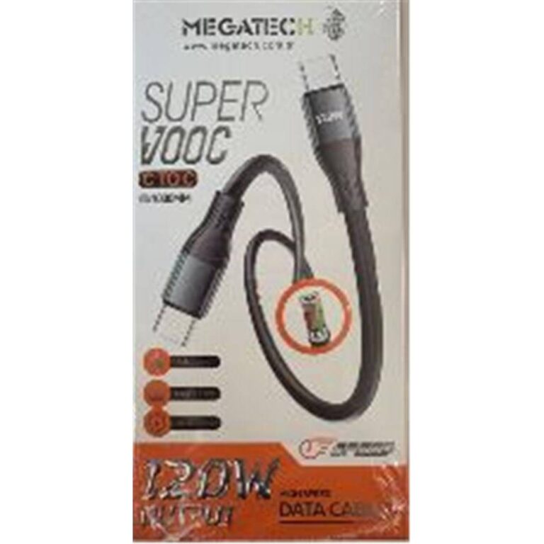 megatech mt 120t hasir 120w type c to type c data kablosu 512978.jpg