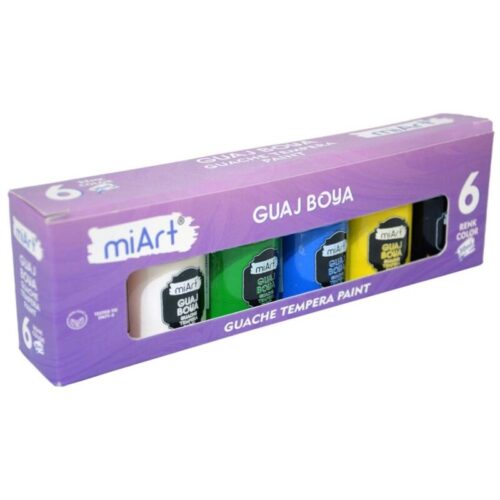 Miart Guaj Boya Tempera 6 Lı Set 30 Ml 306