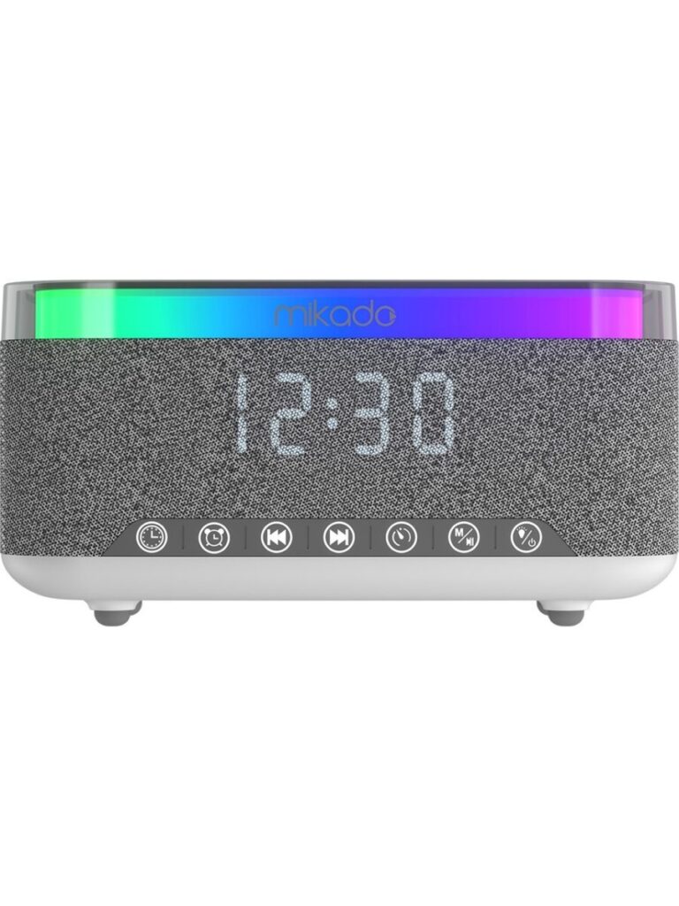 mikado md w10 1200mah 10w gri bt usb kablosuz sarjli rgb alarmli saat speaker 522806.jpg