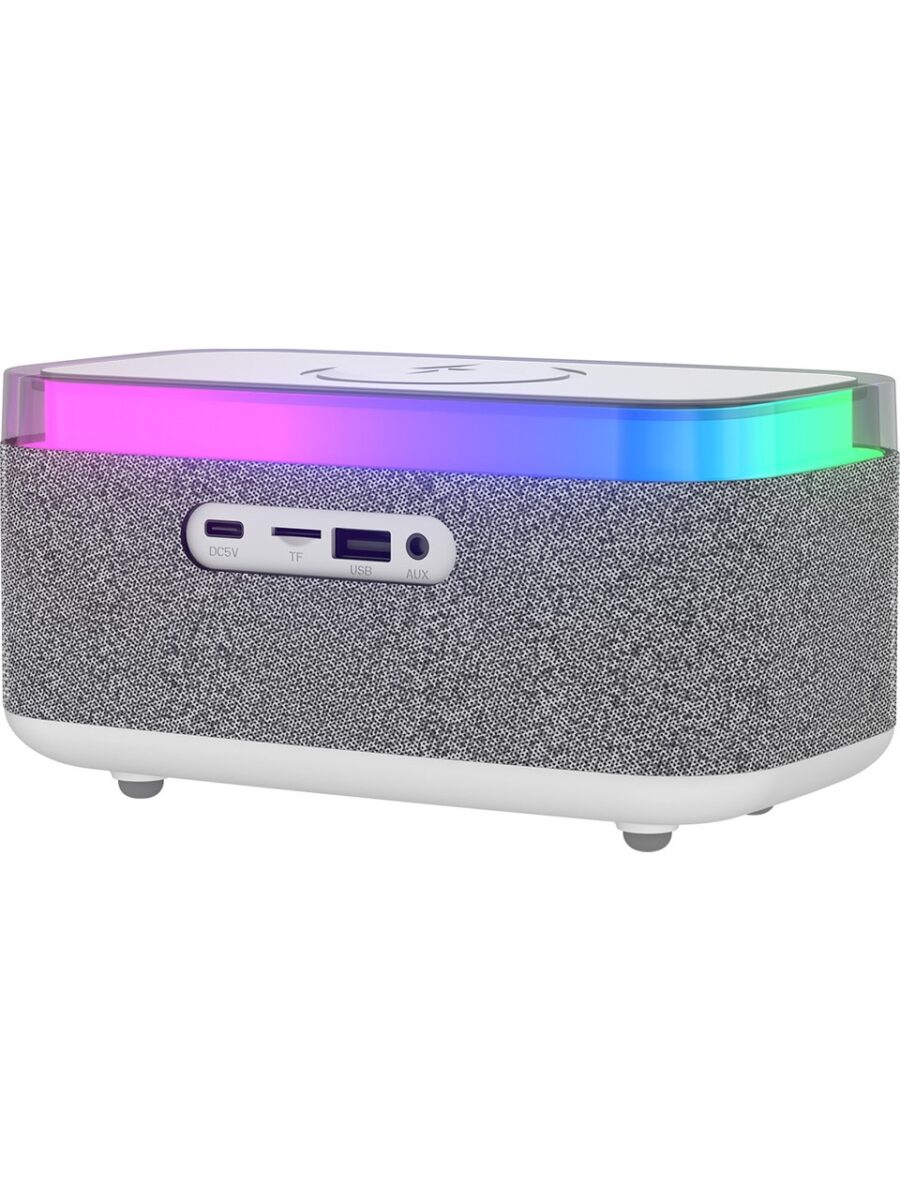 mikado md w10 1200mah 10w gri bt usb kablosuz sarjli rgb alarmli saat speaker 522810.jpg mikado md w10 1200mah 10w gri bt usb kablosuz sarjli rgb alarmli saat speaker 522810.jpg