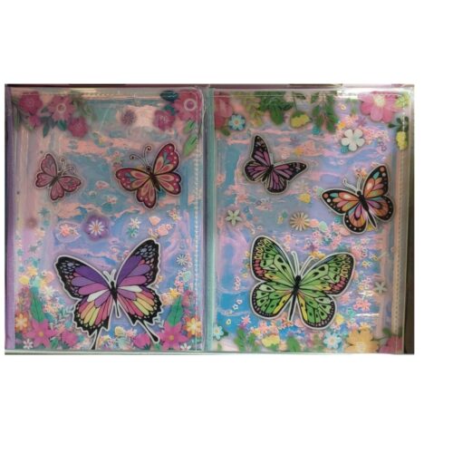 Mikro Günlük Defter Butterfly Sprıng Hatıra Defteri Gn-645