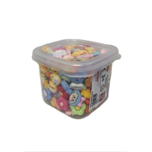 Misyon Sticker 3-D ( Plastik Mini Aksesuar) Yapışkanlı Msy-6897 (200 Lü Paket)