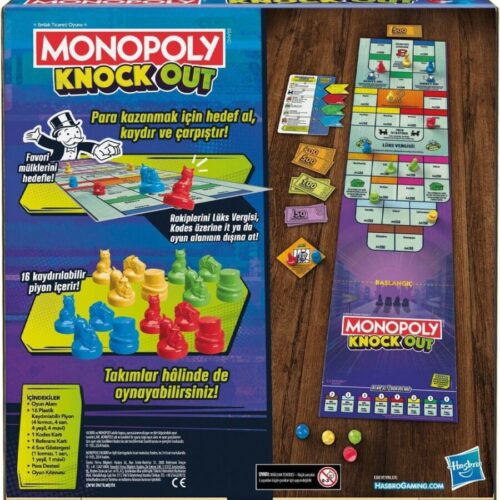 Monopoly Knockout Kutu Oyunu
