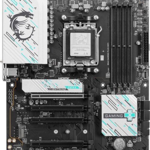 Msi B840 Gaming Plus Wifi 8000Mhz (Oc) Ddr5 Soket Am5 M.2 Hdmi Atx Anakart