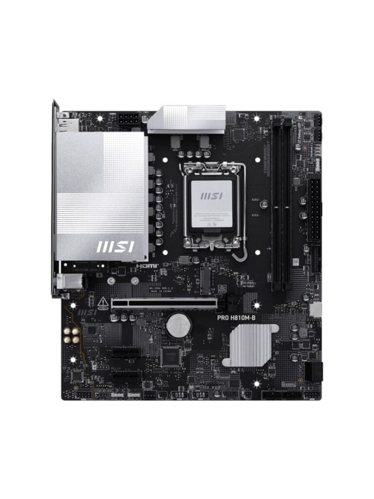 msi pro h810m b intel h810 soket 1851 ddr5 6400 oc mhz matx gaming oyuncu anakart 513004.jpg