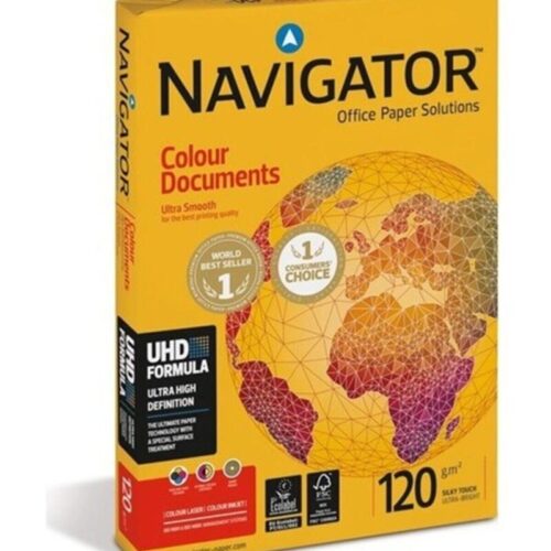 Navigator Gramajlı Fotokopi Kağıdı Laser-Copy-İnkjet Colour Documents 500 Yaprak A3 120 Gram Beyaz